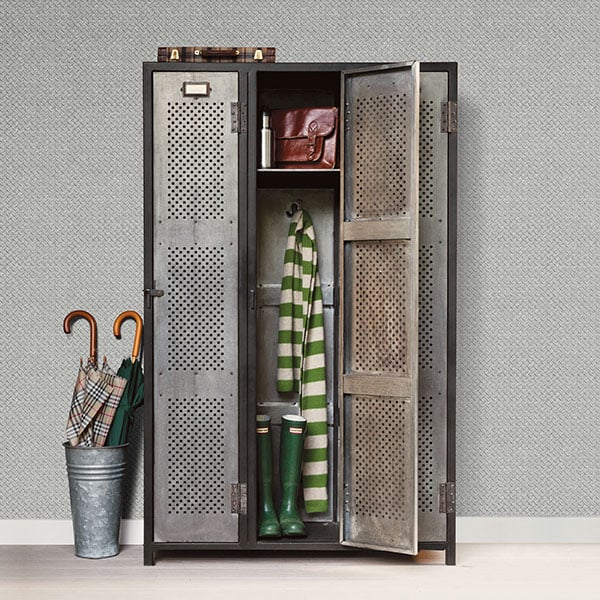 Galerie Wallpaper Product code: G45176R - Nostalgie Wallpaper Collection - Silver Grey Colours -  
