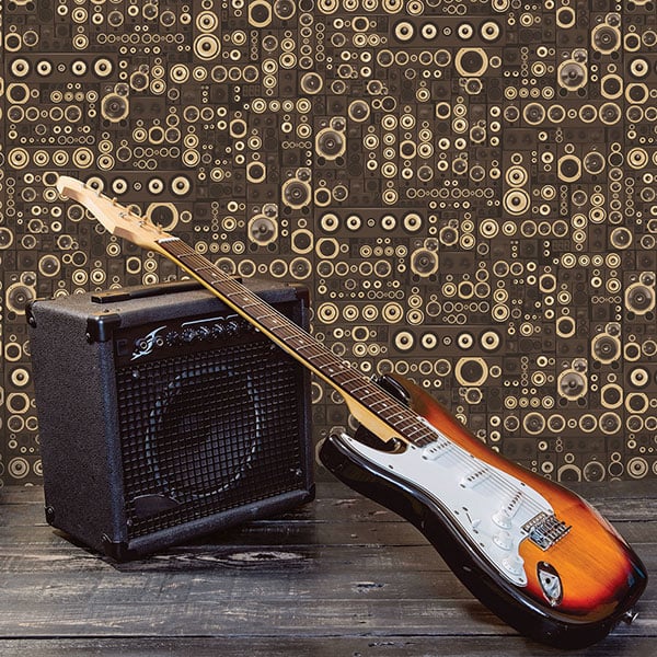 Galerie Wallpaper Product code: G45369R - Grunge Wallpaper Collection - Brown Gold Colours -  