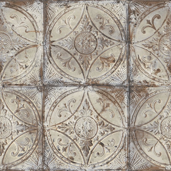 Galerie Wallpaper Product code: G45373 - Grunge Wallpaper Collection - Cream Grey Bronze Colours -  