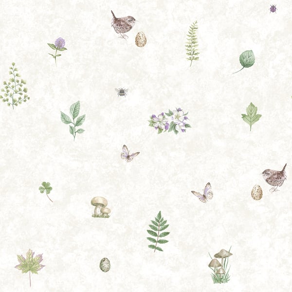 Galerie Wallpaper Product code: G45442 - Just Kitchens Wallpaper Collection - Beige Green Lilac Colours -  