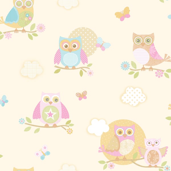 Galerie Wallpaper Product code: G56035 - Just 4 Kids 2 Wallpaper Collection - Yellow Pink Blue Orange Colours -  