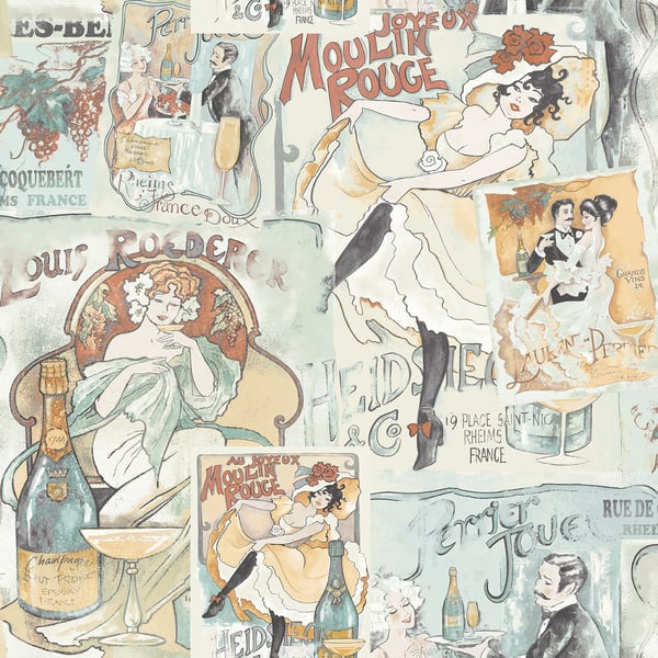 Galerie Wallpaper Product code: G56116 - Memories 2 Wallpaper Collection - Green Colours -  