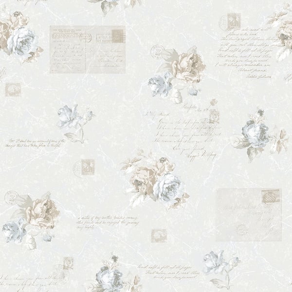 Galerie Wallpaper Product code: G56140 - Country Cottage Wallpaper Collection - Blue Green Beige Colours -  