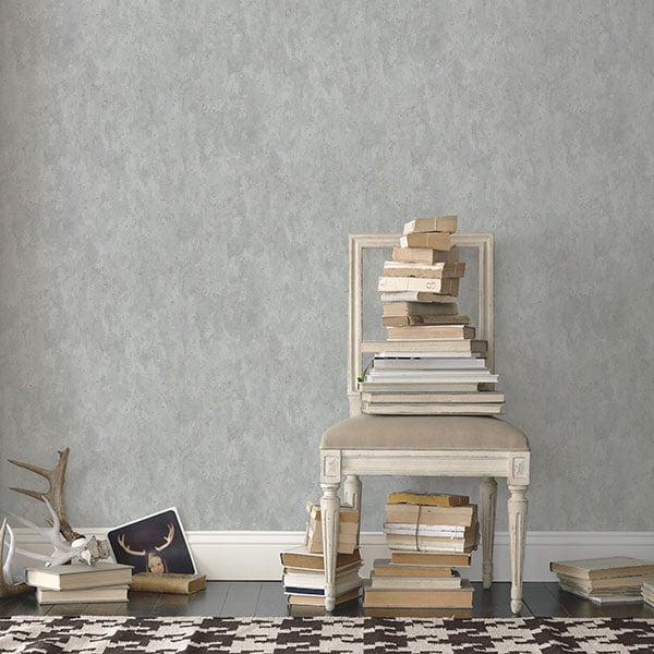Galerie Wallpaper Product code: G56178R - Nostalgie Wallpaper Collection - Silver Grey Colours -  