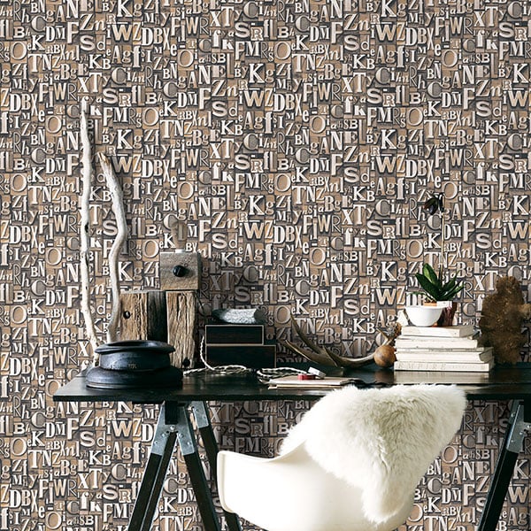 Galerie Wallpaper Product code: G56205R - Nostalgie Wallpaper Collection - Bronze Brown Colours -  