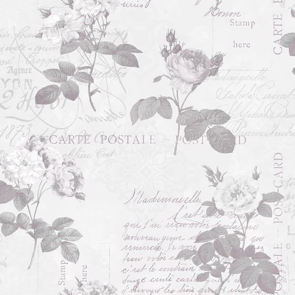 Galerie Wallpaper Product code: G56284 - Country Cottage Wallpaper Collection - Pink Grey Colours -  