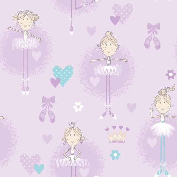 Galerie Wallpaper Product code: G56507 - Just 4 Kids 2 Wallpaper Collection - Lilac Blue Colours -  