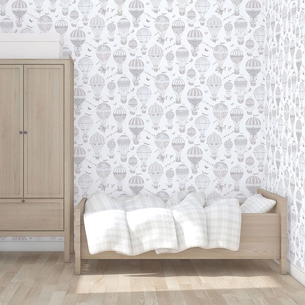 Galerie Wallpaper Product code: G56542R - Just 4 Kids 2 Wallpaper Collection - Grey Beige White Colours -  