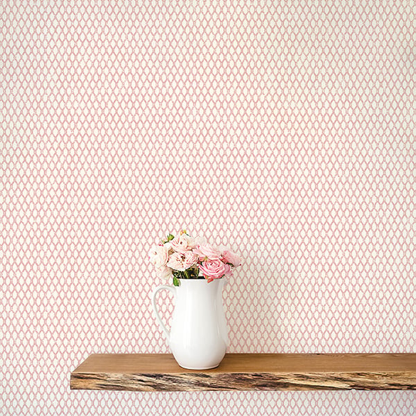 Galerie Wallpaper Product code: G56654R - Small Prints Wallpaper Collection - Red Beige Colours -  