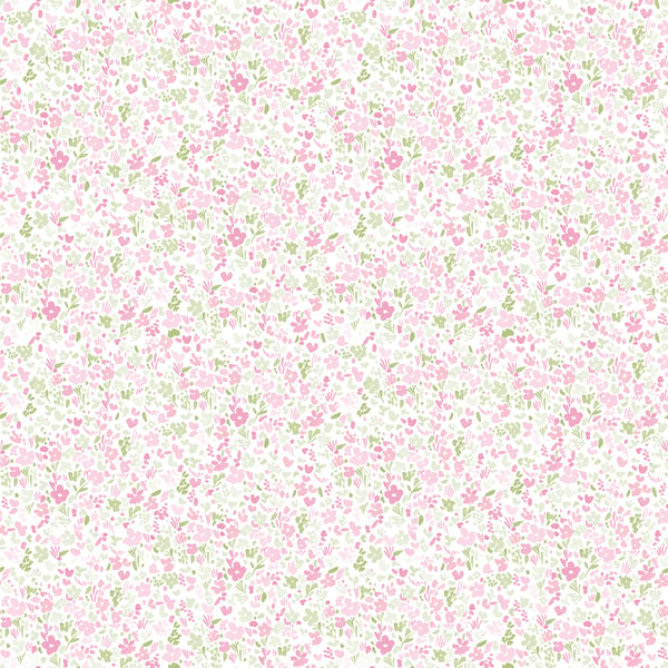 Galerie Wallpaper Product code: G56669 - Small Prints Wallpaper Collection - Pink Green Cream Colours -  