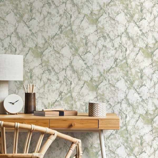Galerie Wallpaper Product code: G67755_2 - Natural FX 2 Wallpaper Collection - Green Colours -  