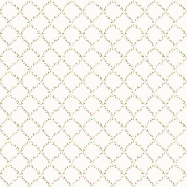 Galerie Wallpaper Product code: G67905 - Miniatures 2 Wallpaper Collection - Pink Green White Colours -  