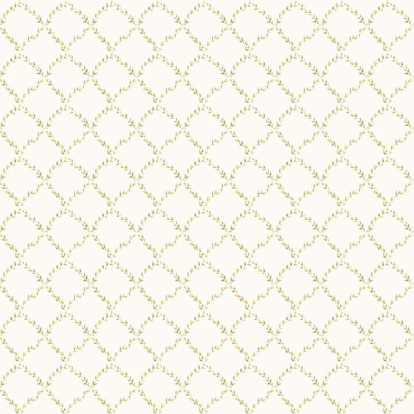 Galerie Wallpaper Product code: G67907 - Miniatures 2 Wallpaper Collection - Yellow Green White Colours -  