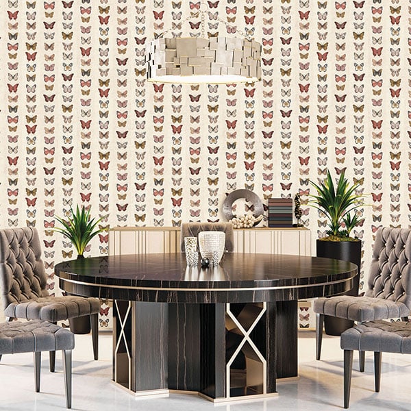 Galerie Wallpaper Product code: G67992R - Organic Textures Wallpaper Collection - Beige Red Tan Colours -  