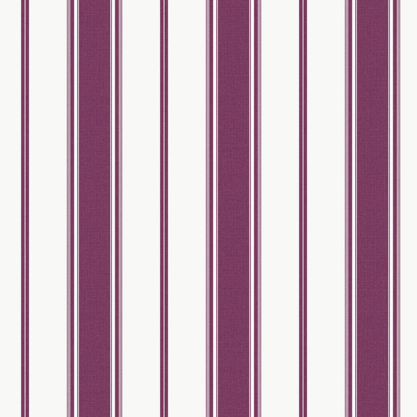 Galerie Wallpaper Product code: G68066 - Smart Stripes 3 Wallpaper Collection - Plum Colours -  