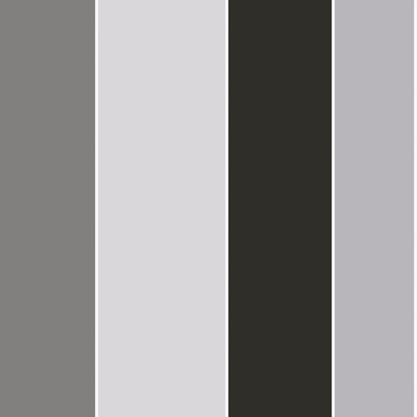 Galerie Wallpaper Product code: G68074 - Smart Stripes 3 Wallpaper Collection - Black and Greys Colours -  