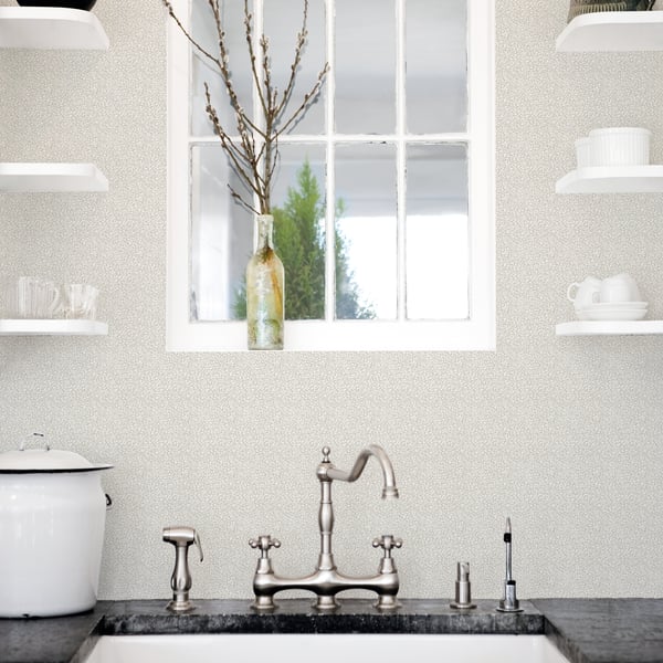 Galerie Wallpaper Product code: G68711_2 - Miniatures 3 Wallpaper Collection - Warm Grey,White Colours -  