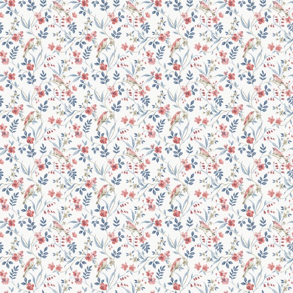 Galerie Wallpaper Product code: G68715 - Miniatures 3 Wallpaper Collection - Navy,Red,Taupe Colours -  