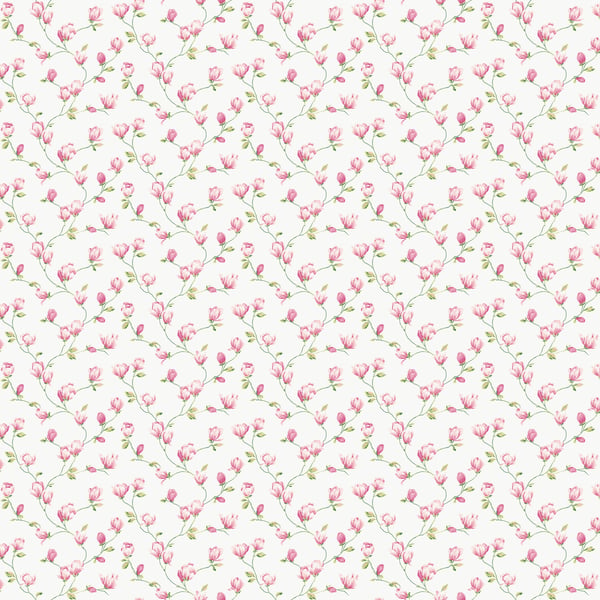 Galerie Wallpaper Product code: G68723 - Miniatures 3 Wallpaper Collection - Fuscia Pink,Green Colours -  