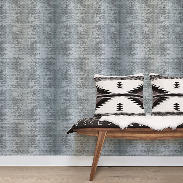 Galerie Wallpaper Product code: G78288R - Bazaar Wallpaper Collection - Teal Black Colours -  
