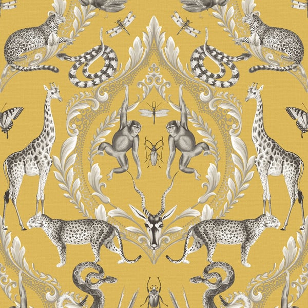 Galerie Wallpaper Product code: G78315 - Bazaar Wallpaper Collection - Yellow Colours -  