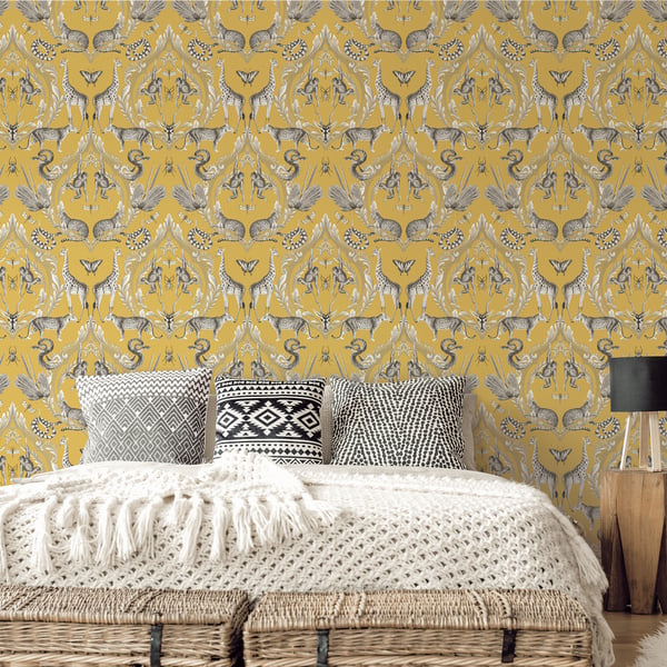 Galerie Wallpaper Product code: G78315_2 - Bazaar Wallpaper Collection - Yellow Colours -  