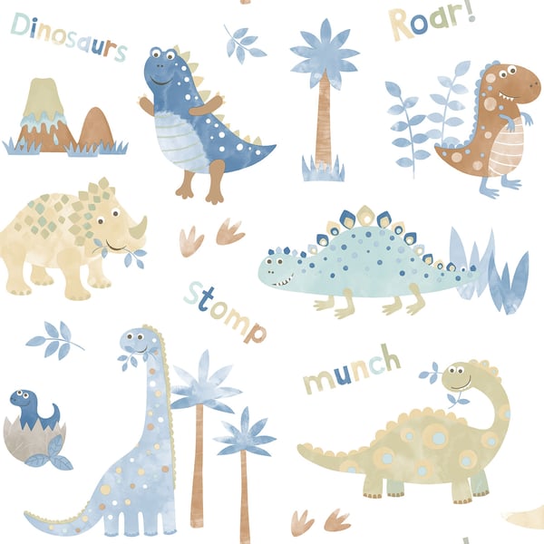 Galerie Wallpaper Product code: G78363 - Tiny Tots 2 Wallpaper Collection - Blue Beige Colours -  