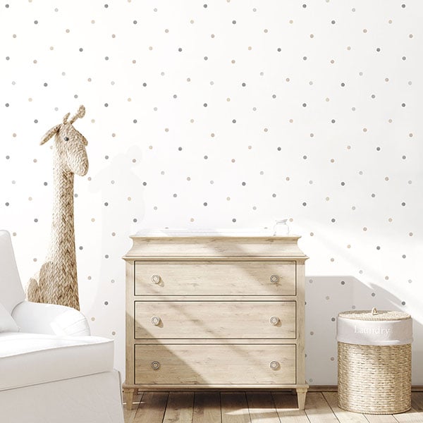 Galerie Wallpaper Product code: G78365R - Tiny Tots 2 Wallpaper Collection - Beige Grey Tan Colours -  