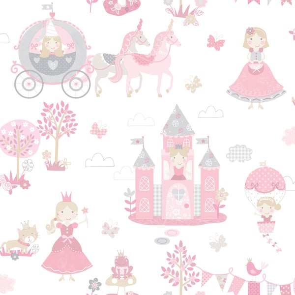 Galerie Wallpaper Product code: G78371 - Tiny Tots 2 Wallpaper Collection - Pinks Grey Colours -  