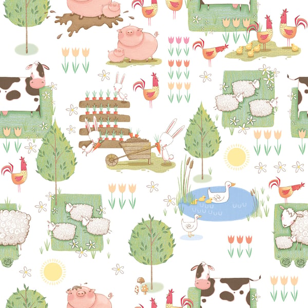 Galerie Wallpaper Product code: G78377 - Tiny Tots 2 Wallpaper Collection - Primary Colours -  