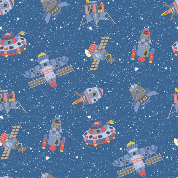 Galerie Wallpaper Product code: G78411 - Tiny Tots 2 Wallpaper Collection - Cobalt Primary Glitter Colours -  