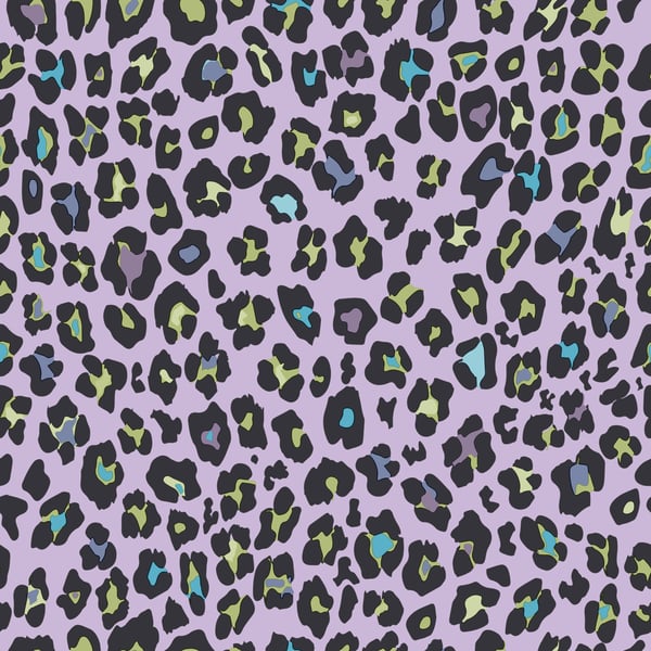 Galerie Wallpaper Product code: G78566 - Kids & Teens Wallpaper Collection - Purple Turquoise Black Colours -  