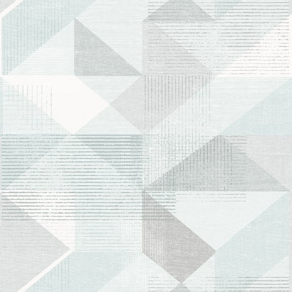 Galerie Wallpaper Product code: GX37652 - Geometrix Wallpaper Collection - Mint Green Grey Colours -  