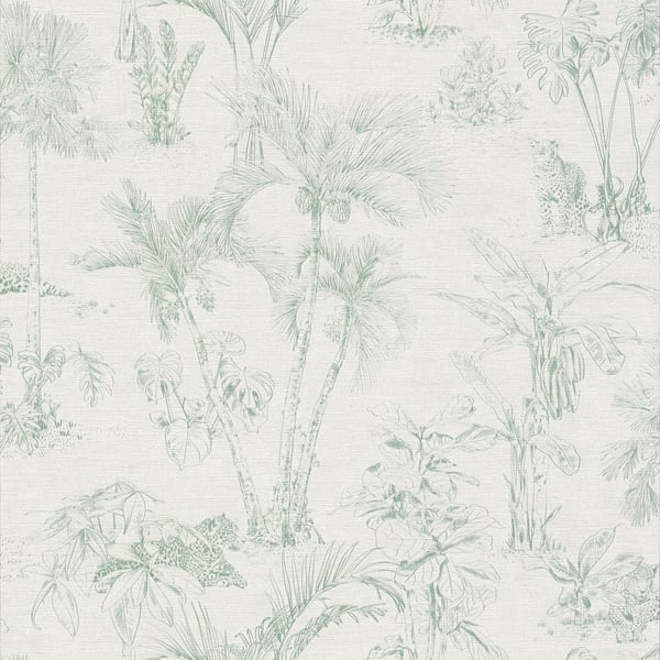 Galerie Wallpaper Product code: HV41020 - Havana Wallpaper Collection - Grey Green Colours -  