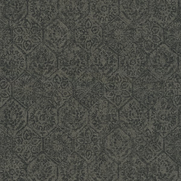 Galerie Wallpaper Product code: HV41026 - Havana Wallpaper Collection - Grey Black Colours -  