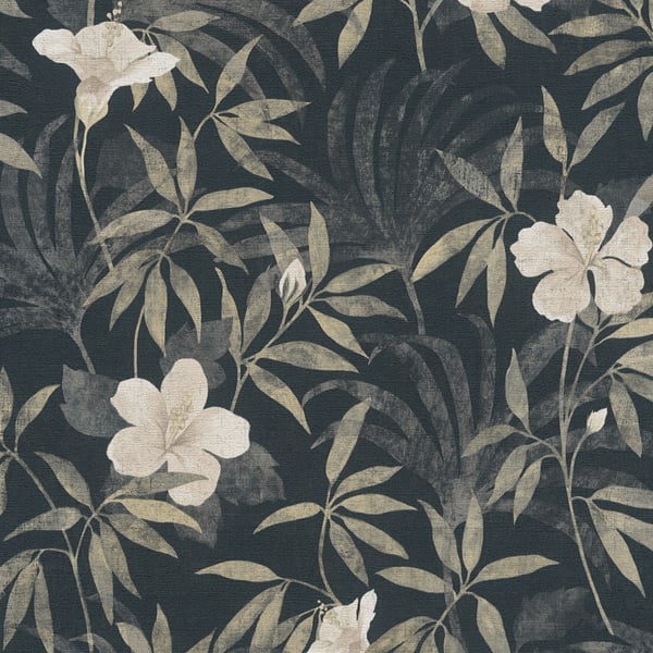 Galerie Wallpaper Product code: HV41052 - Havana Wallpaper Collection - Brown Grey Black Colours -  