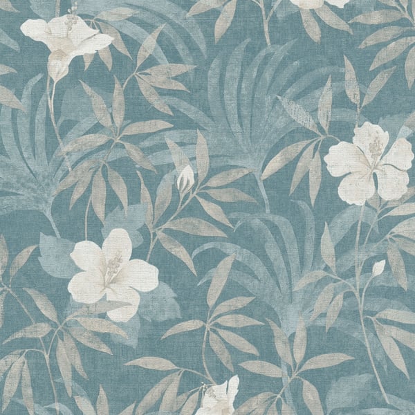 Galerie Wallpaper Product code: HV41055 - Havana Wallpaper Collection - Beige Blue Colours -  