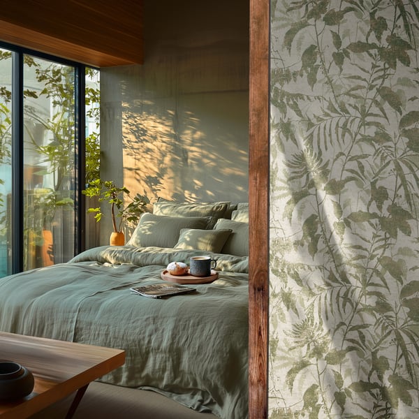 Galerie Wallpaper Product code: HZ62047_2 - Horizon Wallpaper Collection - Cream Green Metallic Colours -  