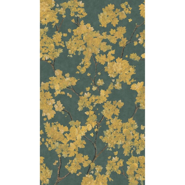 Galerie Wallpaper Product code: HZ62081M - Horizon Wallpaper Collection - Brown Yellow Green Colours -  