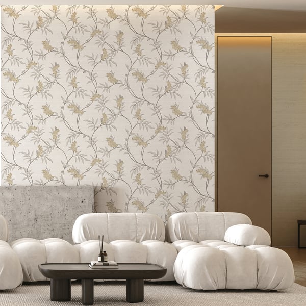 Galerie Wallpaper Product code: IS33301_2 - Italian Silks And Damasks Wallpaper Collection - White Colours -  