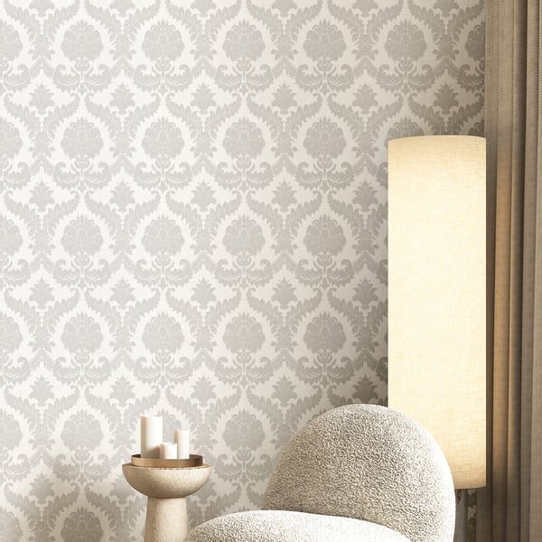 Galerie Wallpaper Product code: IS33331_2 - Italian Silks And Damasks Wallpaper Collection - Grey Colours -  