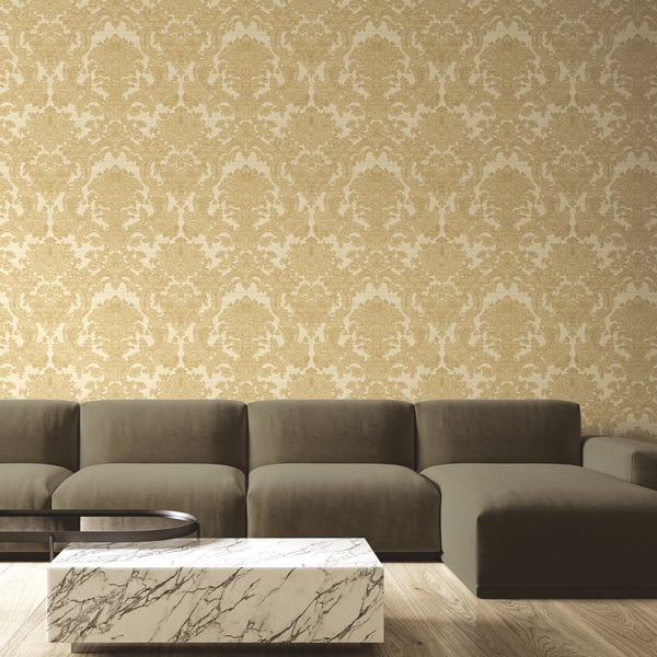 Galerie Wallpaper Product code: IS33342_2 - Italian Silks And Damasks Wallpaper Collection - Yellow Colours -  