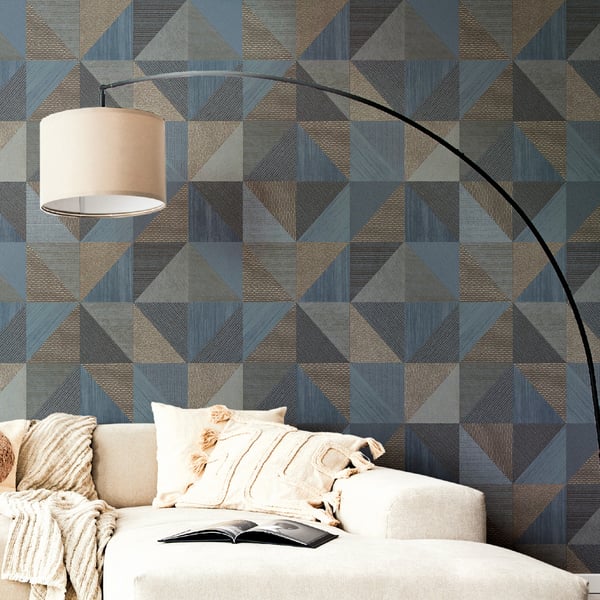 Galerie Wallpaper Product code: IT32417_2 - Italian Textures 4 Wallpaper Collection - Blue Colours -  