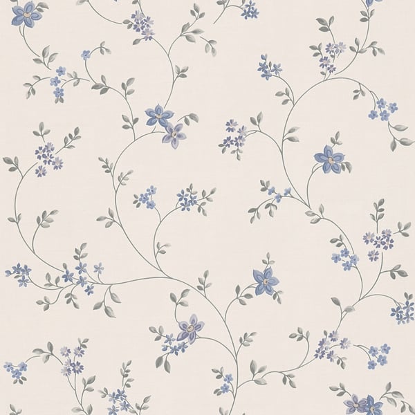 Galerie Wallpaper Product code: MC61025 - Maison Charme Wallpaper Collection - Blue, Cream Colours -  