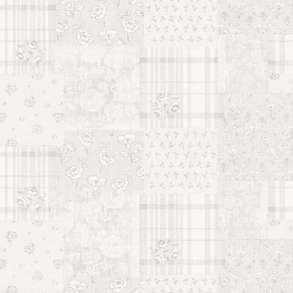 Galerie Wallpaper Product code: MC61041 - Maison Charme Wallpaper Collection - Cream, Grey, White Colours -  