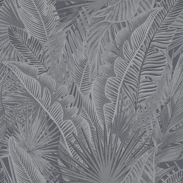 Galerie Wallpaper Product code: NHW1016 - Enchanted Wallpaper Collection - Dark Grey Colours -  