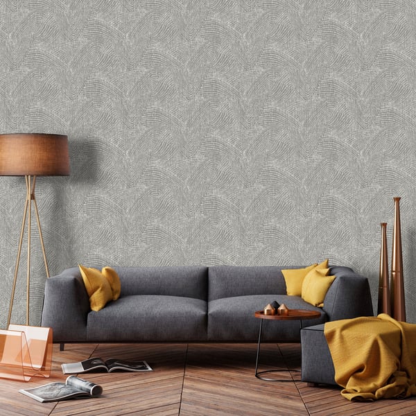 Galerie Wallpaper Product code: NHW1022_2 - Enchanted Wallpaper Collection - DarkGrey Colours -  