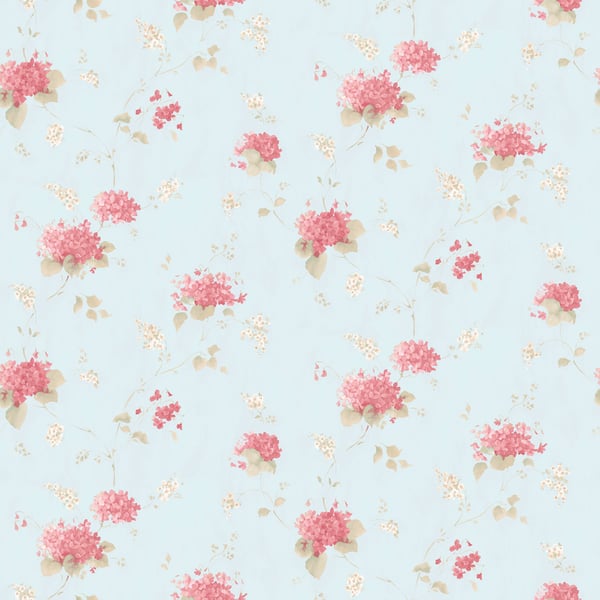 Galerie Wallpaper Product code: PF38110 - Pretty Prints Wallpaper Collection - Teal, Pink Colours -  
