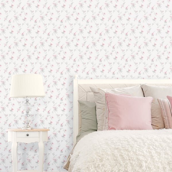 Galerie Wallpaper Product code: PF38151_2 - Pretty Prints Wallpaper Collection - Pink, Grey, Beige Colours -  
