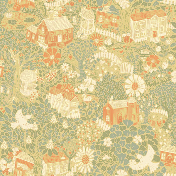Galerie Wallpaper Product code: S63002 - Sommarang 2 Wallpaper Collection - Yellow Colours -  